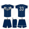 Maillot de football de soccer pour hommes de sport personnalisés.